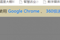 我的用的就是360极速浏览器，突然提示ie浏览器无法正常运...