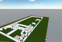 在CampusBuilder模模搭里画的柱子怎么没显示出来呢？